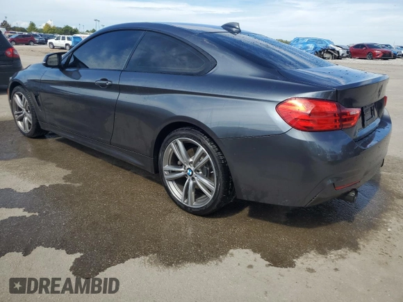2016 BMW 4 Series 435i xDrive with VIN WBA3R5C59GK373864, listed as a Copart auction lot 71182154 with 133,585 mi miles and Salvage title. Bid and sale history available at DreamBid. Image 2.