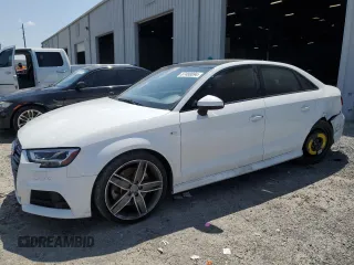 2020 Audi A3 Sedan S line Premium Plus with VIN WAUJEGFF9LA050031, listed as a Copart auction lot 67480694 with 35,412 mi miles and Salvage Title. Bid and sale history available at carsss.com. Image 1.