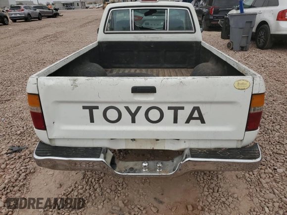 1994 Toyota Pickup DX with VIN JT4RN81P7R5177681, listed as a Copart auction lot 44344655 with 31,857 mi miles and Salvage title. Bid and sale history available at DreamBid. Image 11.