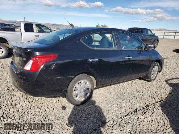 2012 Nissan Versa S with VIN 3N1CN7AP5CL865723, listed as a Copart auction lot 45735015 with 79,892 mi miles and Salvage Title. Bid and sale history available at carsss.com. Image 3.