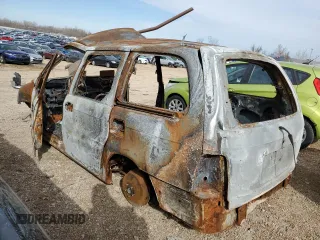 2005 Kia Sedona LX with VIN KNDUP132756675381, listed as a Copart auction lot 75952234 with 0 mi miles and Non Repairable. Bid and sale history available at carsss.com. Image 2.