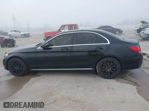 2018 Mercedes-Benz C 300 with VIN 55SWF4JB8JU234808, listed as a IAAI auction lot 41869594 with 220,883 mi miles and . Bid and sale history available at carsss.com. Image 14.