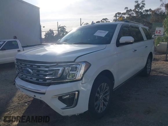 2018 Ford Expedition Max Limited with VIN 1FMJK1KT9JEA23210, listed as a IAAI auction lot 41603316 with 113,725 mi miles and . Bid and sale history available at DreamBid. Image 2.