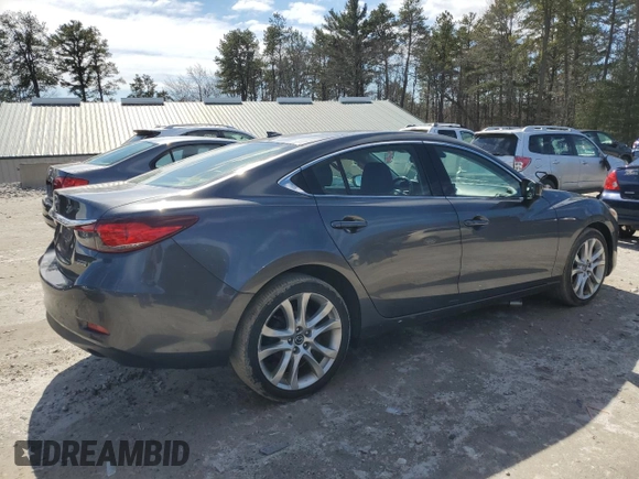 2017 Mazda 6 Touring with VIN JM1GL1V51H1111906, listed as a Copart auction lot 48467945 with 80,852 mi miles and Salvage Title. Bid and sale history available at carsss.com. Image 3.