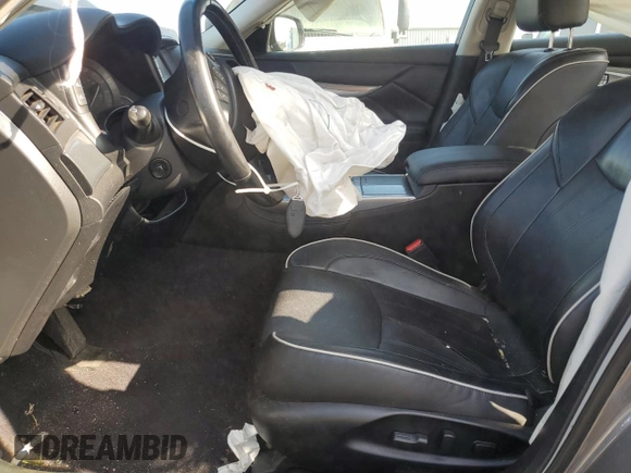 2018 Infiniti Q70 Luxe with VIN JN1BY1PP4JM330456, listed as a Copart auction lot 85368714 with 76,053 mi miles and Salvage title. Bid and sale history available at DreamBid. Image 7.