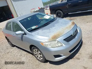 2009 Toyota Corolla with VIN JTDBL40E99J010861, listed as a IAAI auction lot 42143607 with 333,838 mi miles and . Bid and sale history available at DreamBid. Image 1.