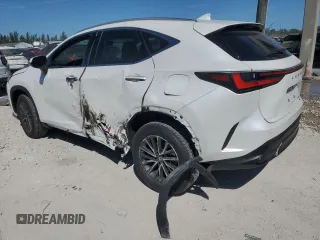 2022 Lexus NX with VIN 2T2GGCEZ7NC013064, listed as a Copart auction lot 47458895 with 8,579 mi miles and Salvage Title. Bid and sale history available at carsss.com. Image 2.