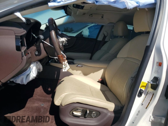 2019 Lexus LS 500 with VIN JTHB51FF2K5009086, listed as a Copart auction lot 52025265 with 93,215 mi miles and Non repairable. Bid and sale history available at DreamBid. Image 7.