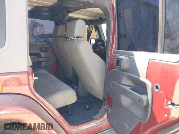 2008 Jeep Wrangler Unlimited Sahara with VIN 1J4GA591X8L537550, listed as a IAAI auction lot 40281739 with 145,388 mi miles and . Bid and sale history available at DreamBid. Image 8.