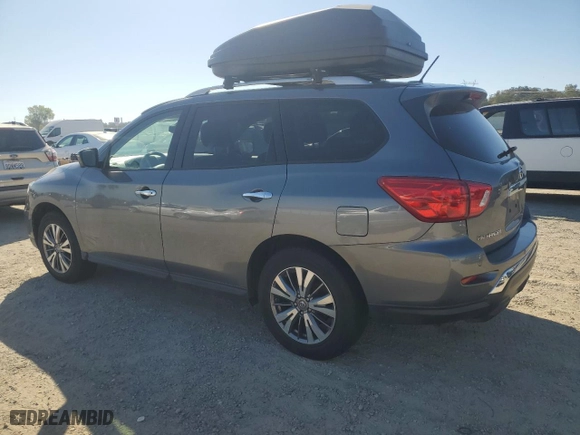 2018 Nissan Pathfinder SL with VIN 5N1DR2MM7JC629606, listed as a Copart auction lot 73596944 with 0 mi miles and Salvage Title. Bid and sale history available at carsss.com. Image 2.
