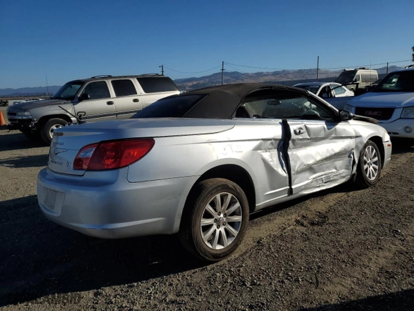 2010 Chrysler Sebring LX with VIN 1C3BC4EB0AN113134, listed as a Copart auction lot 76955334 with 0 mi miles and Salvage Title. Bid and sale history available at carsss.com. Image 3.