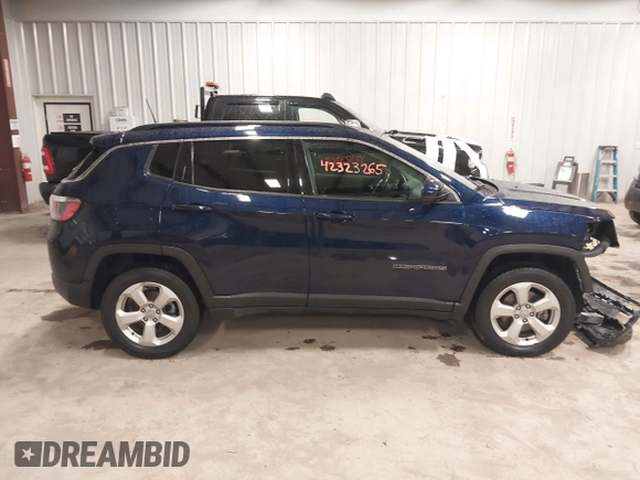 2020 Jeep Compass North z VIN 3C4NJDBB9LT124543, wystawiony jako IAAI lot #42323265 z przebiegiem 94 667 mil mil oraz . Historia ofert i sprzedaży dostępna na DreamBid. Obrazek 13.