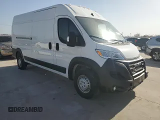 2024 Ram ProMaster Cargo Tradesman with VIN 3C6LRVDG7RE132725, listed as a Copart auction lot 49747225 with 2,020 mi miles and Salvage Title. Bid and sale history available at DreamBid. Image 4.