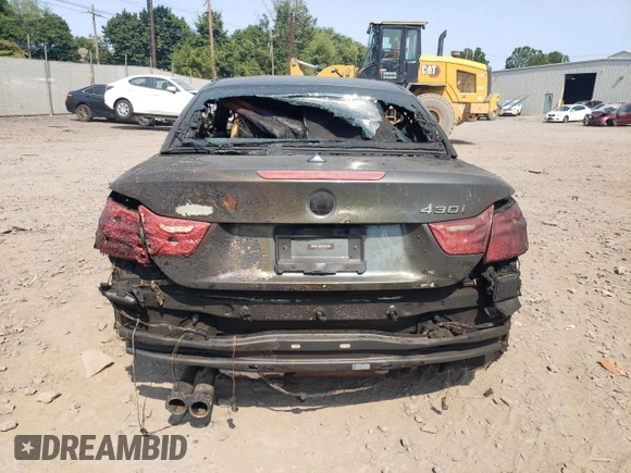2017 BMW 4 Series 430i xDrive z VIN WBA4U9C51H5D44033, wystawiony jako Copart lot #70213924 z przebiegiem Nie podano mil oraz Szkoda całkowita • Salvage title. Historia ofert i sprzedaży dostępna na DreamBid. Obrazek 6.