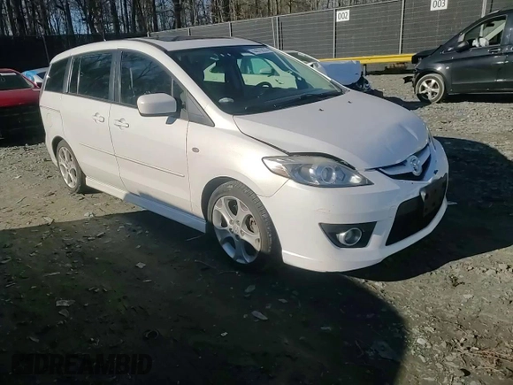 2008 Mazda 5 Sport with VIN JM1CR293080318627, listed as a Copart auction lot 44079855 with 55,895 mi miles and Salvage Title. Bid and sale history available at carsss.com. Image 11.