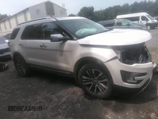 2017 Ford Explorer Platinum z VIN 1FM5K8HT9HGA06455, wystawiony jako IAAI lot #39898107 z przebiegiem 51 348 mil mil oraz . Historia ofert i sprzedaży dostępna na DreamBid. Obrazek 13.