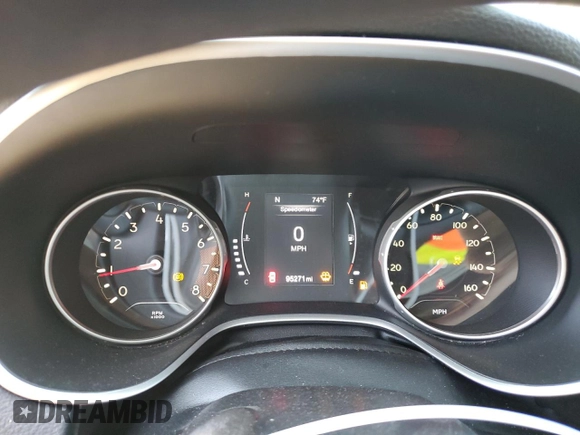 2019 Jeep Compass Sport с VIN 3C4NJCAB9KT636992, выставлен на аукционе Copart как лот 44546695 с пробегом 95 271 миль миль и Списание • Salvage title. История ставок и продаж доступна на DreamBid. Изображение 9.