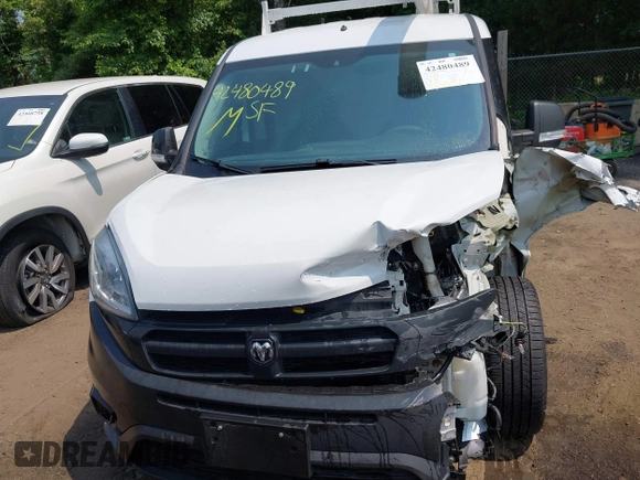 2018 Ram ProMaster City Cargo Tradesman with VIN ZFBERFABXJ6J41741, listed as a IAAI auction lot 42480489 with 156,897 mi miles and . Bid and sale history available at DreamBid. Image 12.