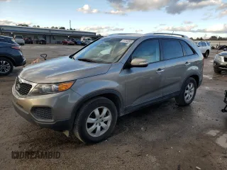2013 Kia Sorento LX with VIN 5XYKT4A27DG369154, listed as a Copart auction lot 41340805 with 201,305 mi miles and Clean Title. Bid and sale history available at carsss.com. Image 1.