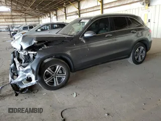 2018 Mercedes-Benz GLC 300 z VIN WDC0G4JBXJV033329, wystawiony jako Copart lot #52853415 z przebiegiem 89 688 mil mil oraz Szkoda całkowita • Salvage title. Historia ofert i sprzedaży dostępna na DreamBid. Obrazek 1.