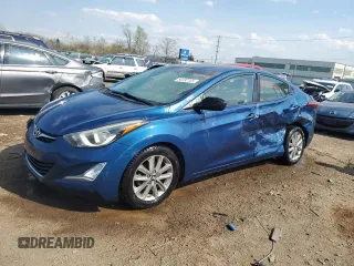 2014 Hyundai Elantra SE z VIN KMHDH4AE3EU095984, wystawiony jako Copart lot #54192135 z przebiegiem 117 551 mil mil oraz Szkoda całkowita • Salvage title. Historia ofert i sprzedaży dostępna na DreamBid. Obrazek 1.