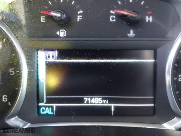 2018 Chevrolet Equinox Premier with VIN 3GNAXPEU5JL165915, listed as a IAAI auction lot 41597476 with 71,495 mi miles. Bid and sale history available at carsss.com. Image 15.