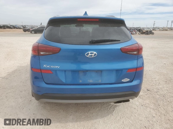 2019 Hyundai Tucson Sport with VIN KM8J33AL5KU981469, listed as a Copart auction lot 45370525 with 163,979 mi miles and Salvage Title. Bid and sale history available at carsss.com. Image 6.
