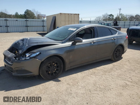 2015 Ford Fusion S with VIN 1FA6P0G71F5114910, listed as a Copart auction lot 48215545 with 192,473 mi miles and Salvage Title. Bid and sale history available at carsss.com. Image 1.