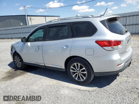 2013 Nissan Pathfinder SL with VIN 5N1AR2MN3DC638030, listed as a Copart auction lot 50682995 with 164,614 mi miles and Salvage Title. Bid and sale history available at DreamBid. Image 2.