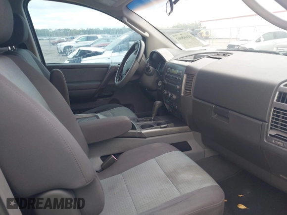 2007 Nissan Titan XE with VIN 1N6BA07AX7N236492, listed as a IAAI auction lot 41668602 with 205,028 mi miles. Bid and sale history available at carsss.com. Image 5.