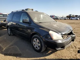 2006 Kia Sedona LX with VIN KNDMB233866034772, listed as a Copart auction lot 73406014 with 154,899 mi miles and Salvage Title. Bid and sale history available at carsss.com. Image 4.