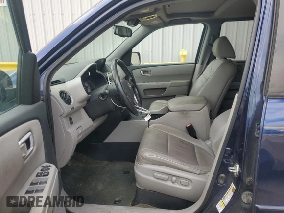 2014 Honda Pilot EX-L with VIN 5FNYF3H50EB018686, listed as a Copart auction lot 51441595 with 84,282 mi miles and Salvage Title. Bid and sale history available at DreamBid. Image 7.