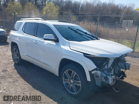 2019 GMC Acadia Denali with VIN 1GKKNXLSXKZ173883, listed as a IAAI auction lot 41863843 with 85,067 mi miles and . Bid and sale history available at carsss.com. Image 1.