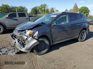2015 Toyota RAV4 LE with VIN JTMBFREV7FJ049828, listed as a Copart auction lot 60457645 with 80,105 mi miles and Salvage title. Bid and sale history available at DreamBid. Image 1.