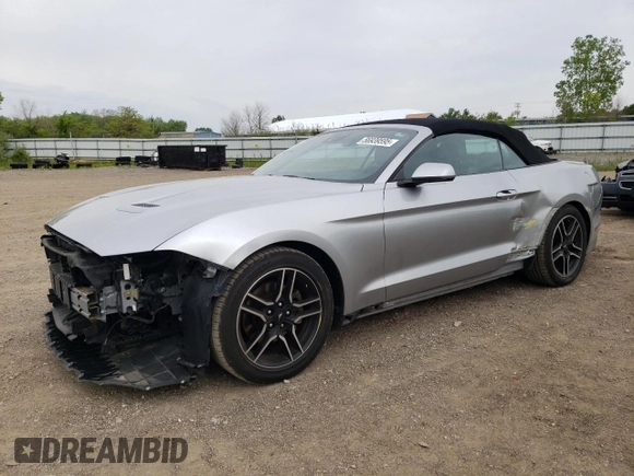 2021 Ford Mustang EcoBoost z VIN 1FATP8UH3M5106268, wystawiony jako Copart lot #56939595 z przebiegiem 114 877 mil mil oraz Szkoda całkowita • Salvage title. Historia ofert i sprzedaży dostępna na DreamBid. Obrazek 1.