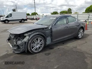 2016 Maserati Ghibli z VIN ZAM57XSA0G1165224, wystawiony jako Copart lot #55468435 z przebiegiem 95 792 mil mil oraz Szkody całkowita. Historia ofert i sprzedaży dostępna na DreamBid. Obrazek 1.