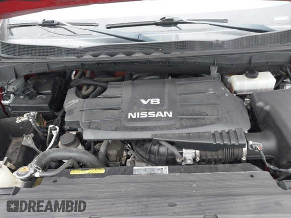 2017 Nissan Titan S with VIN 1N6AA1EJ8HN560496, listed as a IAAI auction lot 41514466 with 122,856 mi miles. Bid and sale history available at carsss.com. Image 10.