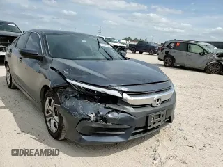 2016 Honda Civic Sedan LX with VIN 19XFC2F50GE013297, listed as a Copart auction lot 53420095 with 82,702 mi miles and Salvage Title. Bid and sale history available at carsss.com. Image 11.
