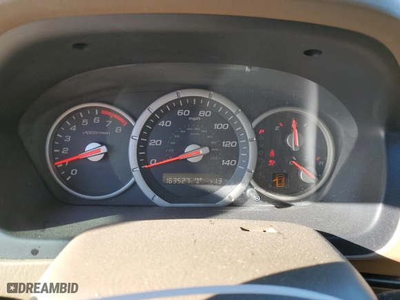 2008 Honda Pilot EX with VIN 5FNYF18498B041495, listed as a Copart auction lot 50946055 with 163,527 mi miles and Salvage Title. Bid and sale history available at carsss.com. Image 9.