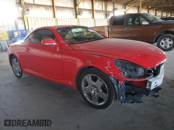 2004 Lexus SC 430 with VIN JTHFN48Y240053168, listed as a Copart auction lot 74747674 with 118,219 mi miles and Salvage Title. Bid and sale history available at DreamBid. Image 4.