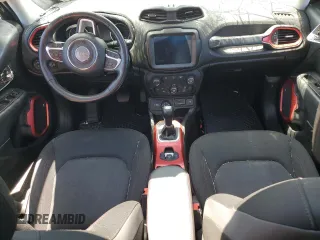 2018 Jeep Renegade Trailhawk with VIN ZACCJBCB8JPH60403, listed as a Copart auction lot 58562765 with 43,009 mi miles and Salvage title. Bid and sale history available at DreamBid. Image 8.