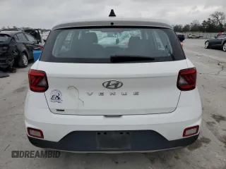 2021 Hyundai Venue SE with VIN KMHRB8A34MU067106, listed as a Copart auction lot 50982945 with 92,455 mi miles and Salvage Title. Bid and sale history available at DreamBid. Image 6.