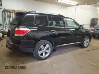 2012 Toyota Highlander Limited with VIN 5TDDK3EH3CS125295, listed as a Copart auction lot 60117725 with 176,911 mi miles and Salvage title. Bid and sale history available at DreamBid. Image 3.