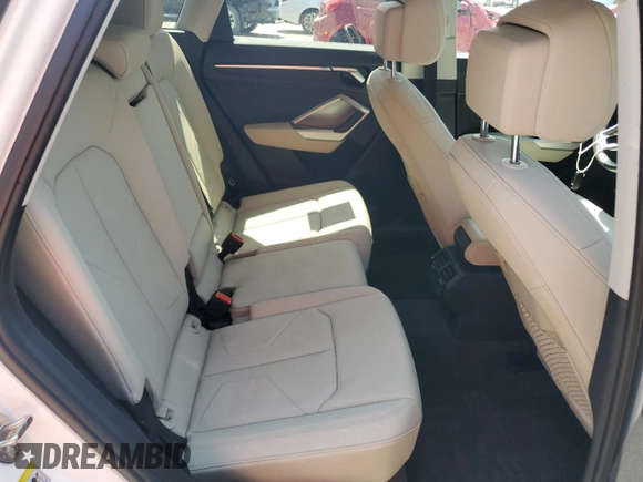 2020 Audi Q3 S line Premium with VIN WA1DECF35L1102585, listed as a Copart auction lot 55973165 with 29,664 mi miles and Non repairable. Bid and sale history available at DreamBid. Image 11.