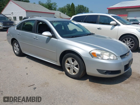 2011 Chevrolet Impala LT Fleet with VIN 2G1WG5EK8B1315819, listed as a IAAI auction lot 42503325 with 128,900 mi miles and . Bid and sale history available at DreamBid. Image 1.
