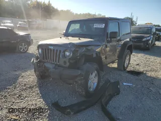 2017 Jeep Wrangler Willys Wheeler with VIN 1C4AJWAG6HL521623, listed as a Copart auction lot 61373722 with Not Provided miles and Salvage Title. Bid and sale history available at DreamBid. Image 2.