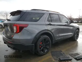 2023 Ford Explorer ST z VIN 1FM5K8GC4PGB82992, wystawiony jako Copart lot #47775215 z przebiegiem 22 802 mil mil oraz Szkoda całkowita • Salvage title. Historia ofert i sprzedaży dostępna na DreamBid. Obrazek 3.