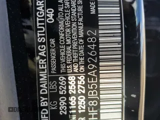 2014 Mercedes-Benz E 350 Luxury with VIN WDDHF8JB5EA926482, listed as a Copart auction lot 48589315 with 116,079 mi miles and Salvage title. Bid and sale history available at DreamBid. Image 13.