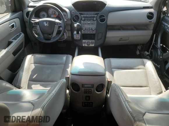 2012 Honda Pilot EX-L with VIN 5FNYF3H68CB034298, listed as a Copart auction lot 53504215 with 160,352 mi miles and Salvage title. Bid and sale history available at DreamBid. Image 8.