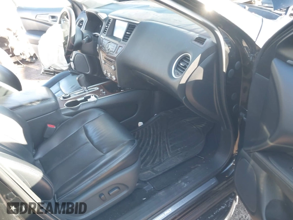 2018 Nissan Pathfinder SL with VIN 5N1DR2MM9JC647749, listed as a IAAI auction lot 41661226 with 48,738 mi miles. Bid and sale history available at carsss.com. Image 5.